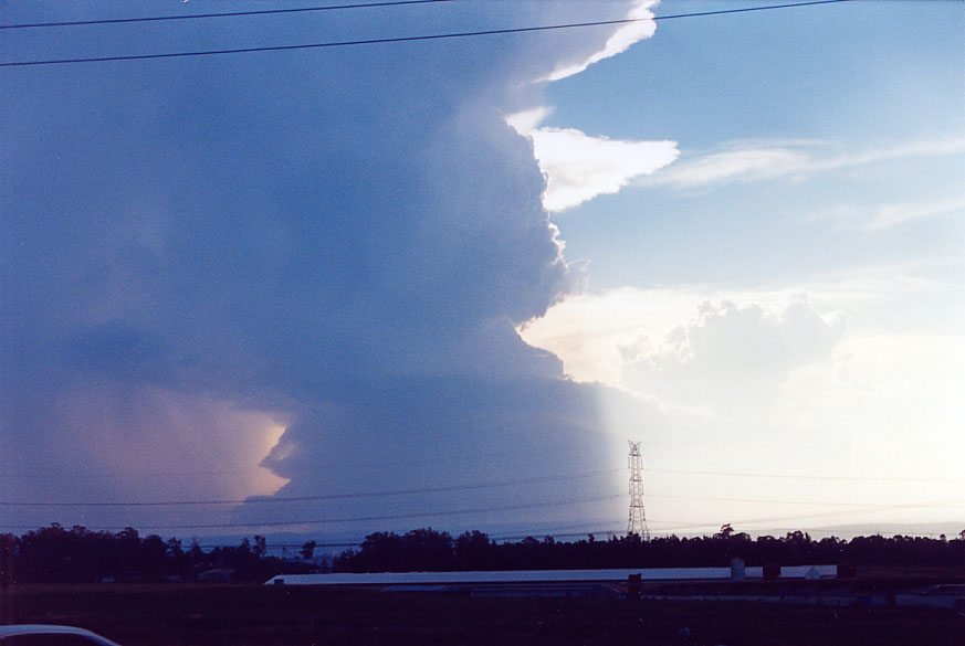 wallcloud thunderstorm_wall_cloud : Penrith, NSW   1 February 2005