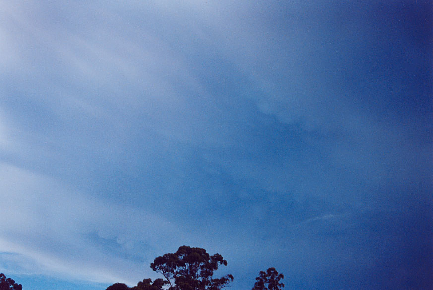 cumulonimbus supercell_thunderstorm : Penrith, NSW   1 February 2005