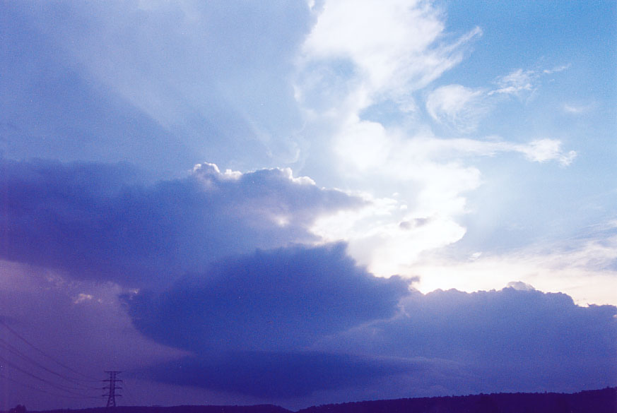 halosundog halo_sundog_crepuscular_rays : Penrith, NSW   1 February 2005