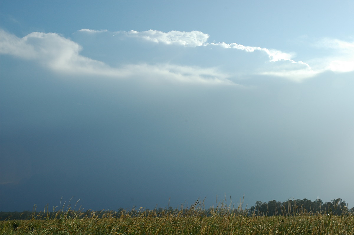 thunderstorm cumulonimbus_incus : near Casino, NSW   2 February 2005