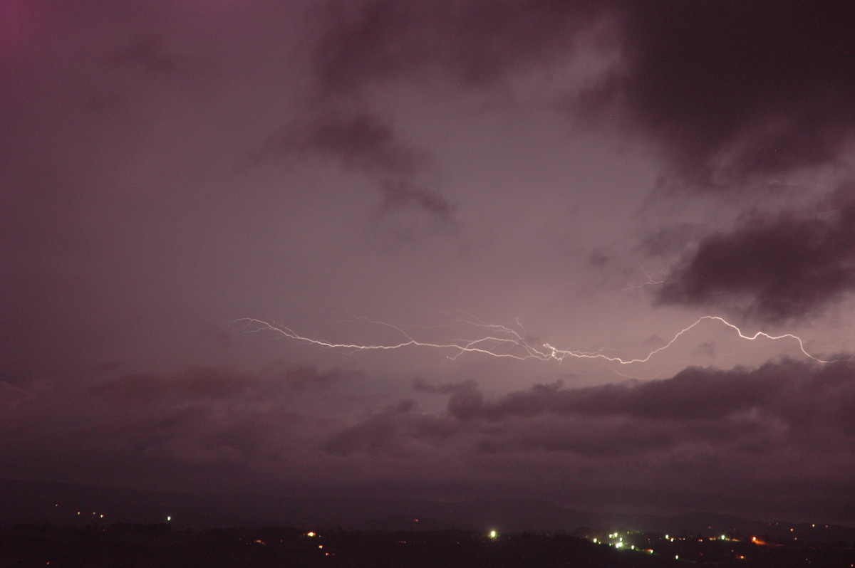 lightning lightning_bolts : McLeans Ridges, NSW   2 February 2005