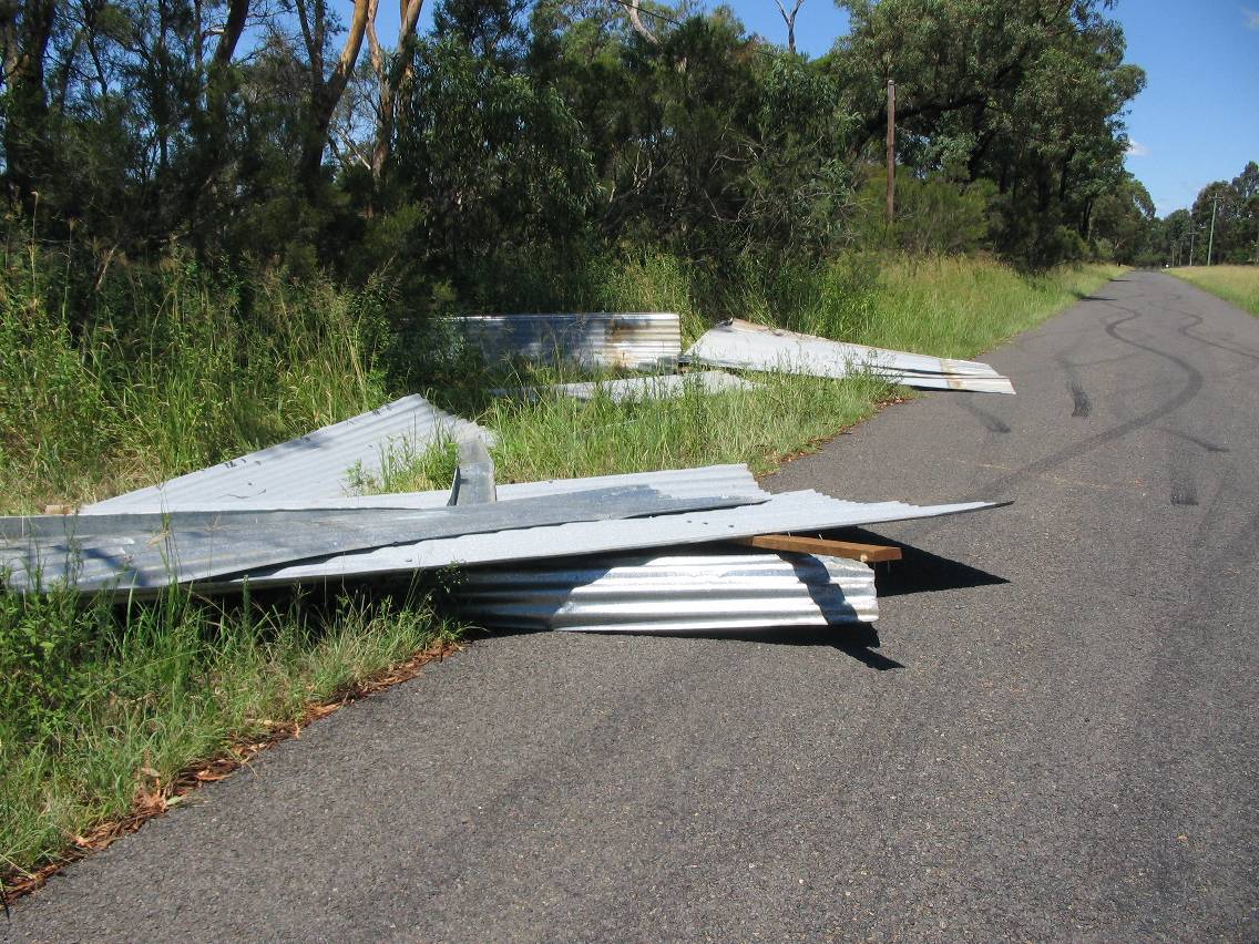 disasters storm_damage : Londonderry, NSW   3 February 2005