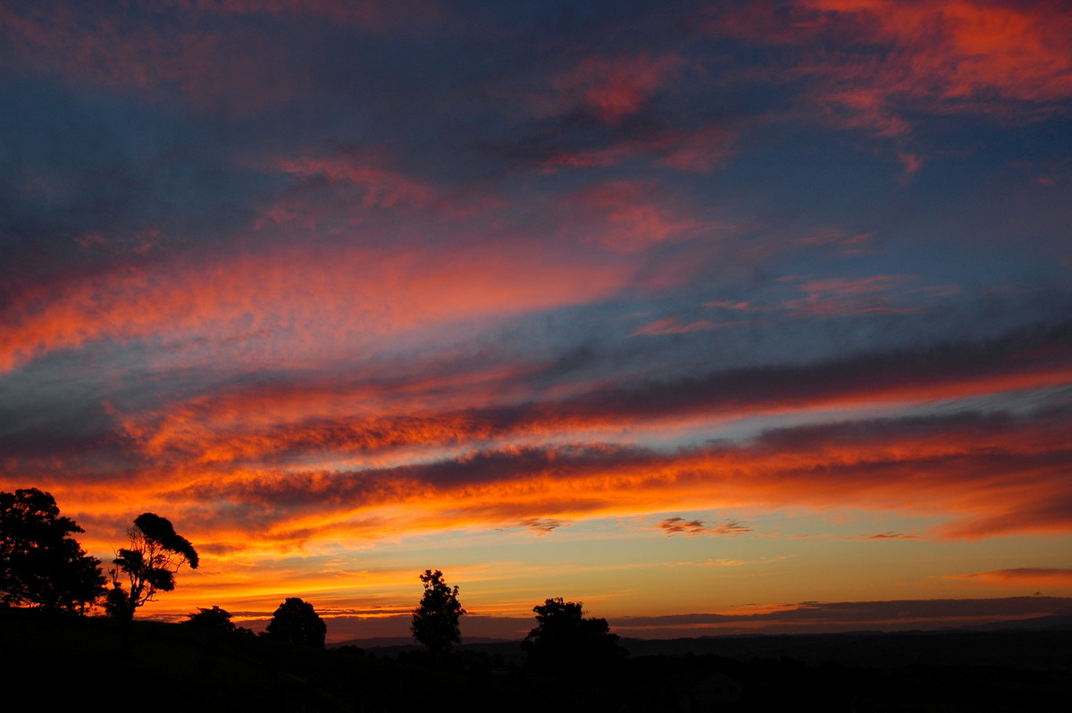 sunset sunset_pictures : McLeans Ridges, NSW   25 April 2005