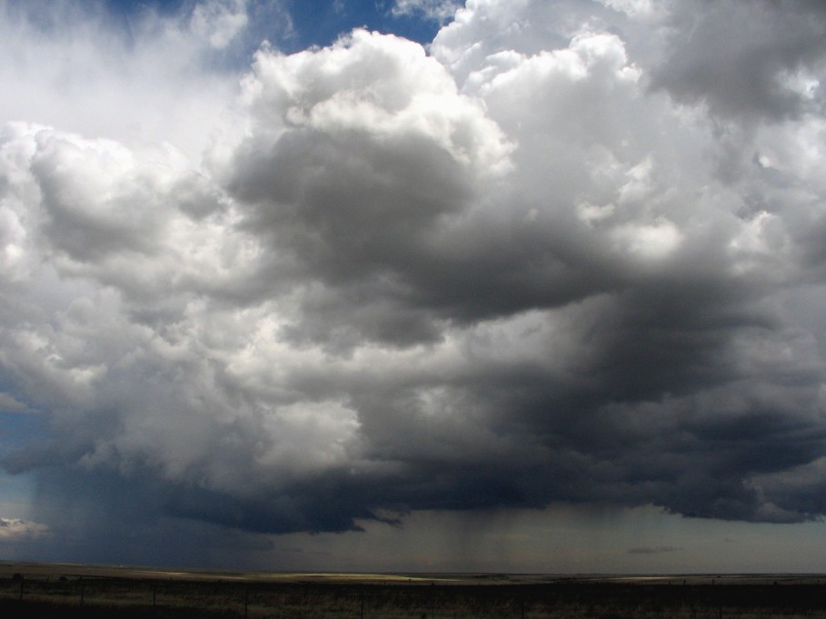 cumulonimbus thunderstorm_base : near Mount Dore, New Mexico, USA   29 May 2005