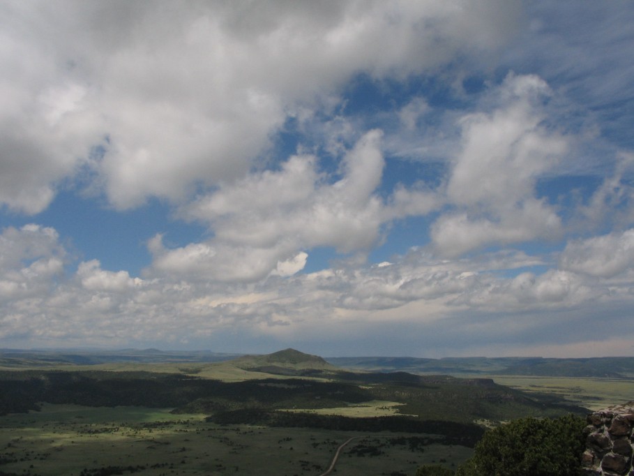 cumulus humilis : N of Des Moines, New Mexico, USA   30 May 2005