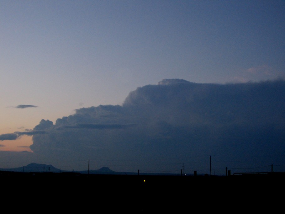 sunset sunset_pictures : SE of Des Moines, New Mexico, USA   30 May 2005