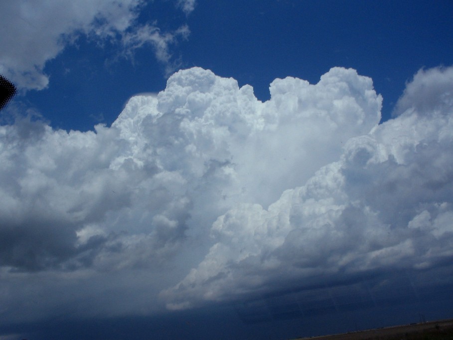 cumulonimbus supercell_thunderstorm : Bellview, New Mexico, USA   31 May 2005