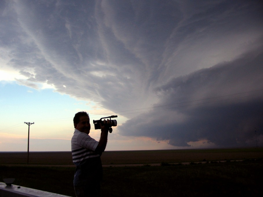 cumulonimbus thunderstorm_base : I-70 near Flagler, Colorado, USA   2 June 2005