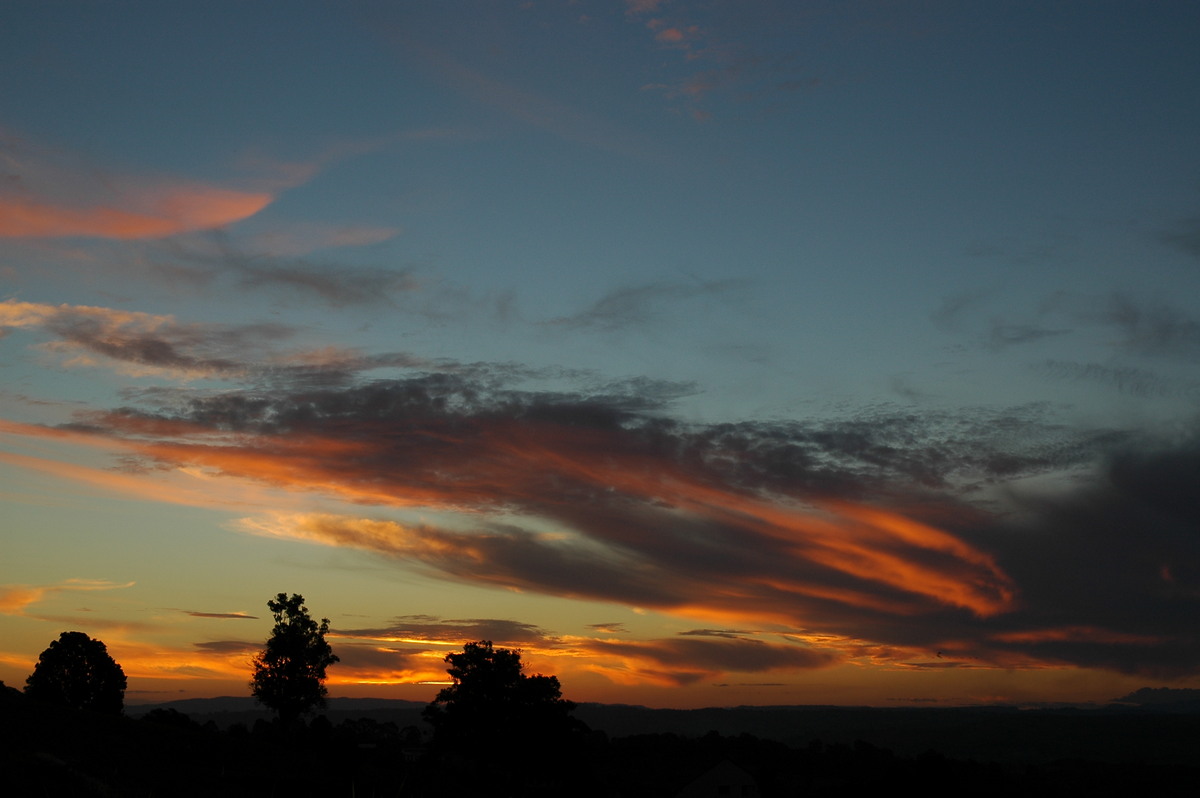 sunset sunset_pictures : McLeans Ridges, NSW   5 June 2005