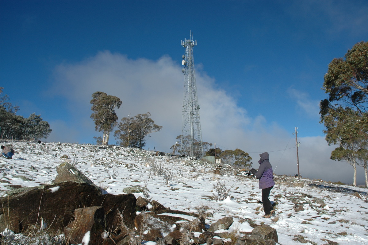 snow snow_pictures : Ben Lomond, NSW   23 June 2005