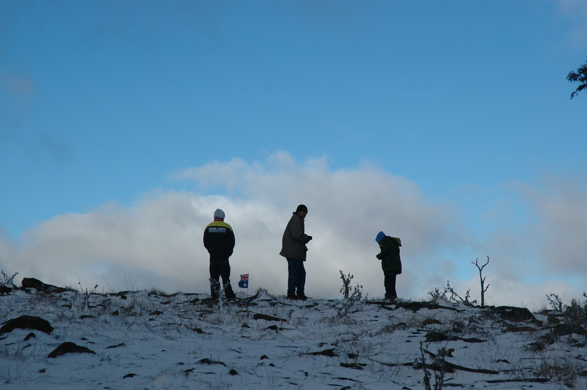 snow snow_pictures : Ben Lomond, NSW   23 June 2005