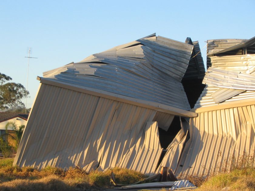 disasters storm_damage : Marsden Park, NSW   6 August 2005