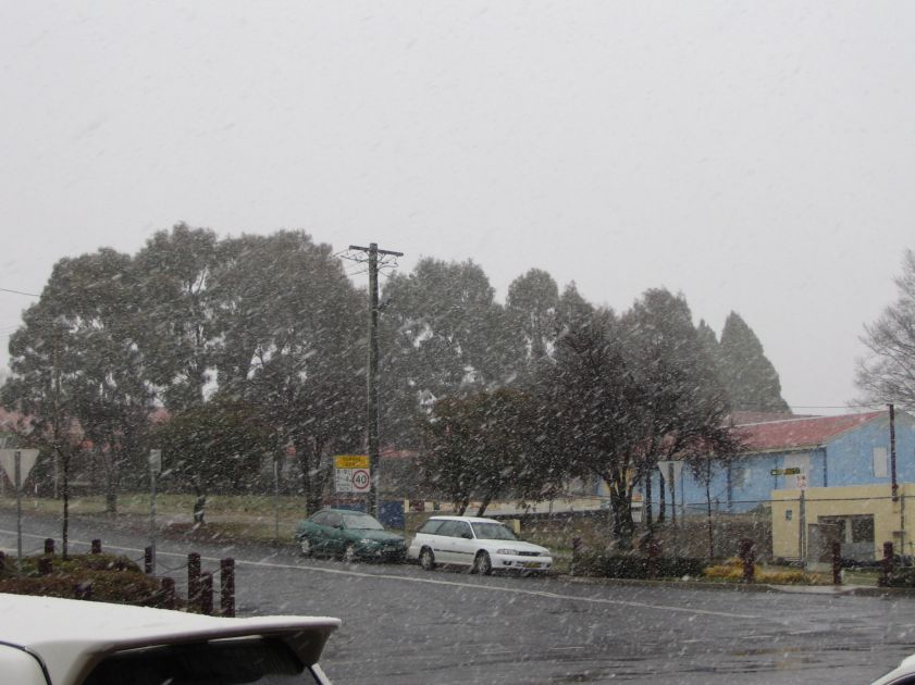 precipitation precipitation_rain : Oberon, NSW   10 August 2005