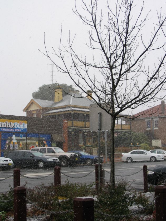 snow snow_pictures : Oberon, NSW   10 August 2005