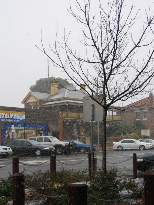 precipitation precipitation_rain : Oberon, NSW   10 August 2005