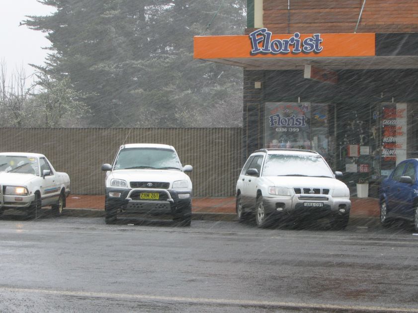 snow snow_pictures : Oberon, NSW   10 August 2005