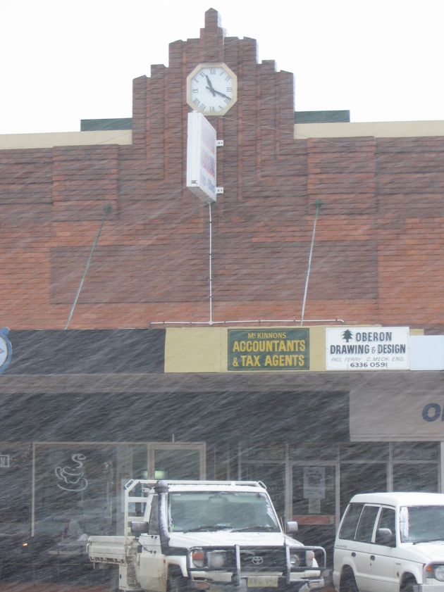 precipitation precipitation_rain : Oberon, NSW   10 August 2005