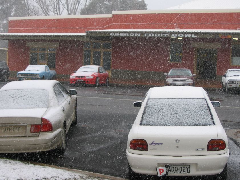 precipitation precipitation_rain : Oberon, NSW   10 August 2005