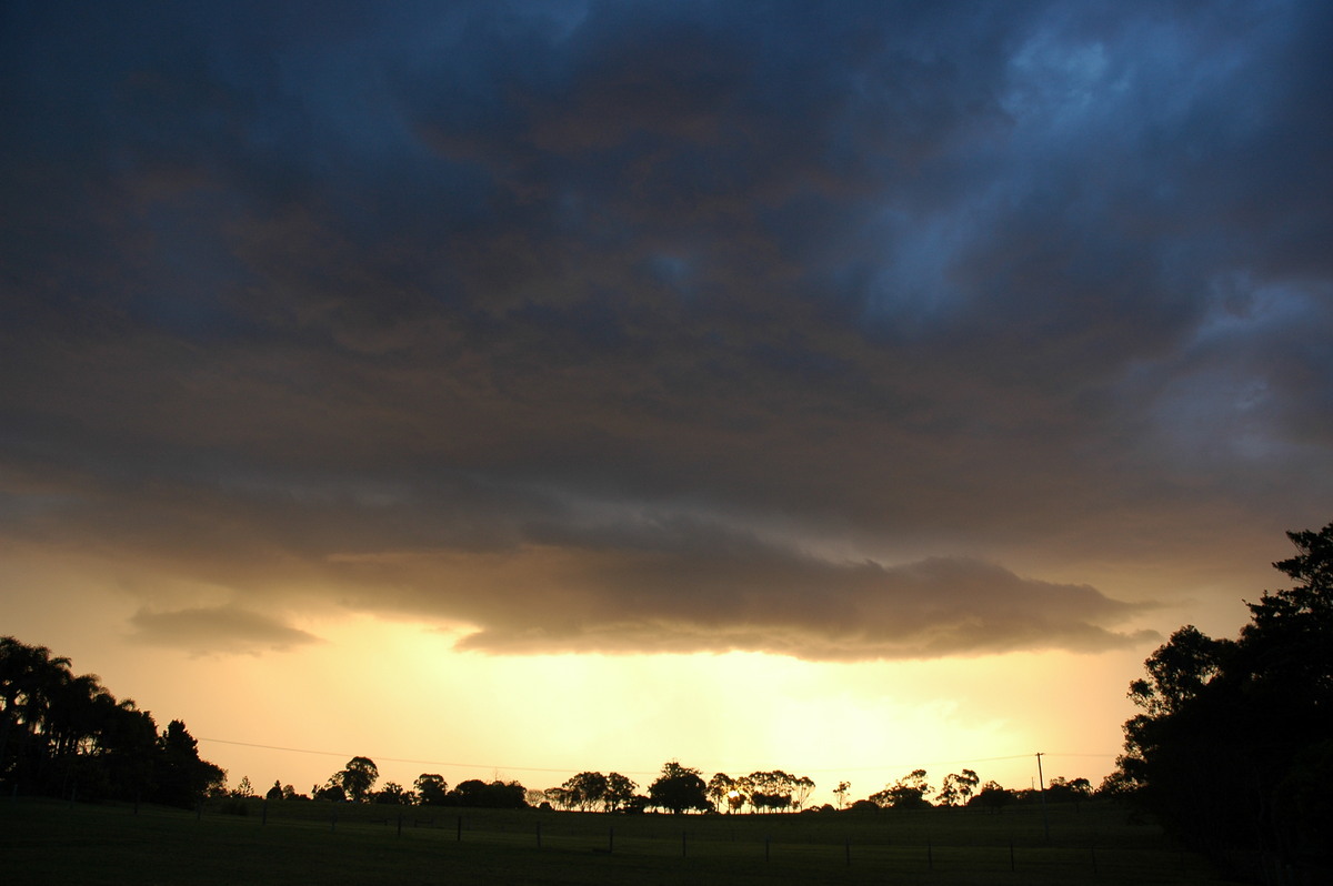 sunset sunset_pictures : near Alstonville, NSW   4 September 2005
