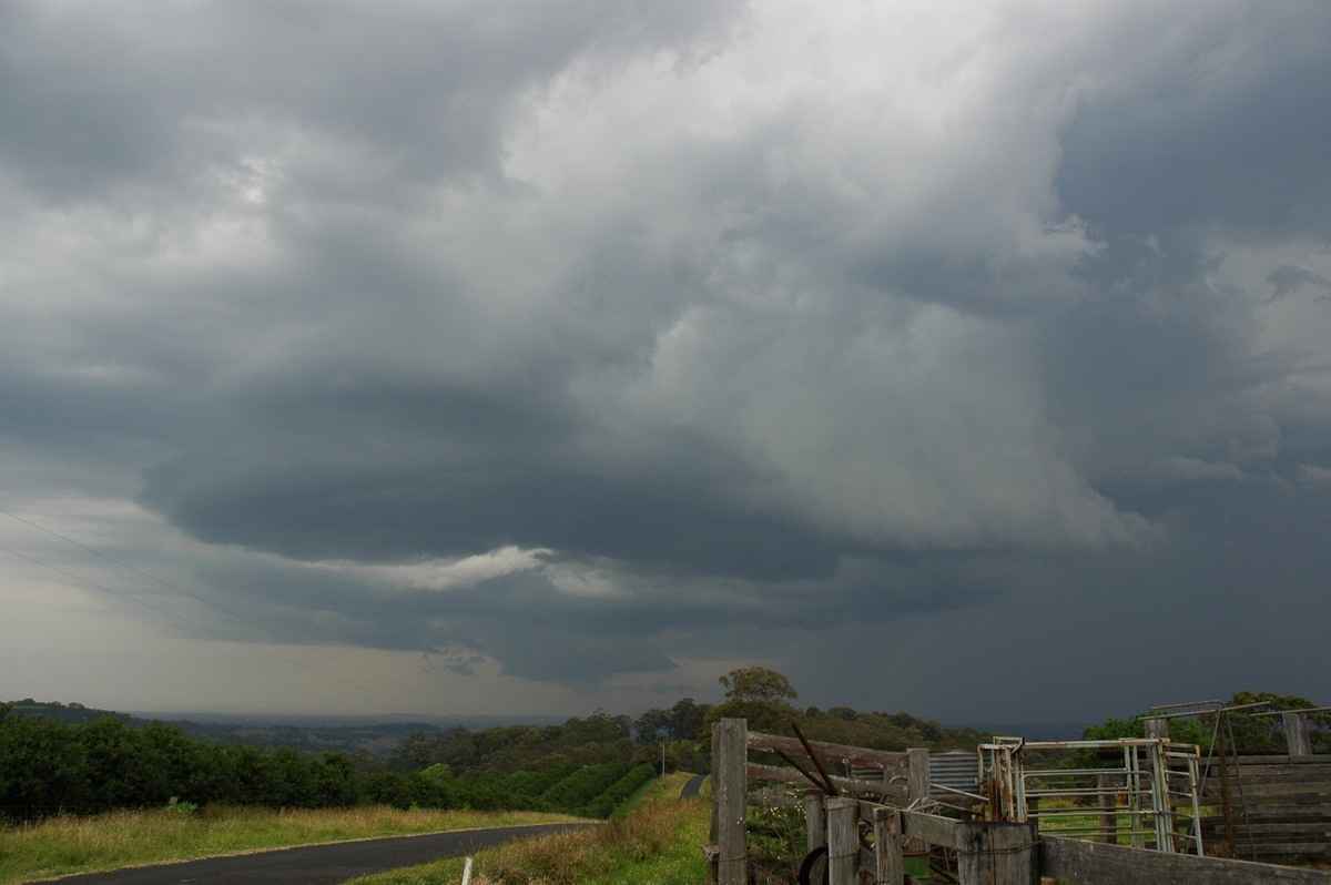 cumulonimbus thunderstorm_base : Tregeagle, NSW   26 September 2005
