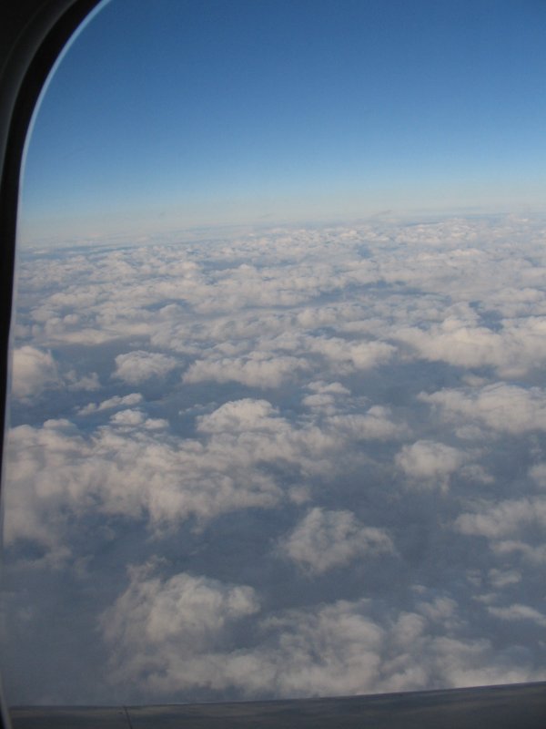 cumulus humilis : Perth to Sydney, NSW   20 October 2005