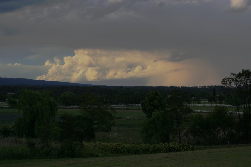 thunderstorm cumulonimbus_incus : Castlereagh, NSW   21 October 2005