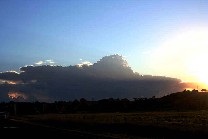 sunset sunset_pictures : Blaney, NSW   24 October 2005