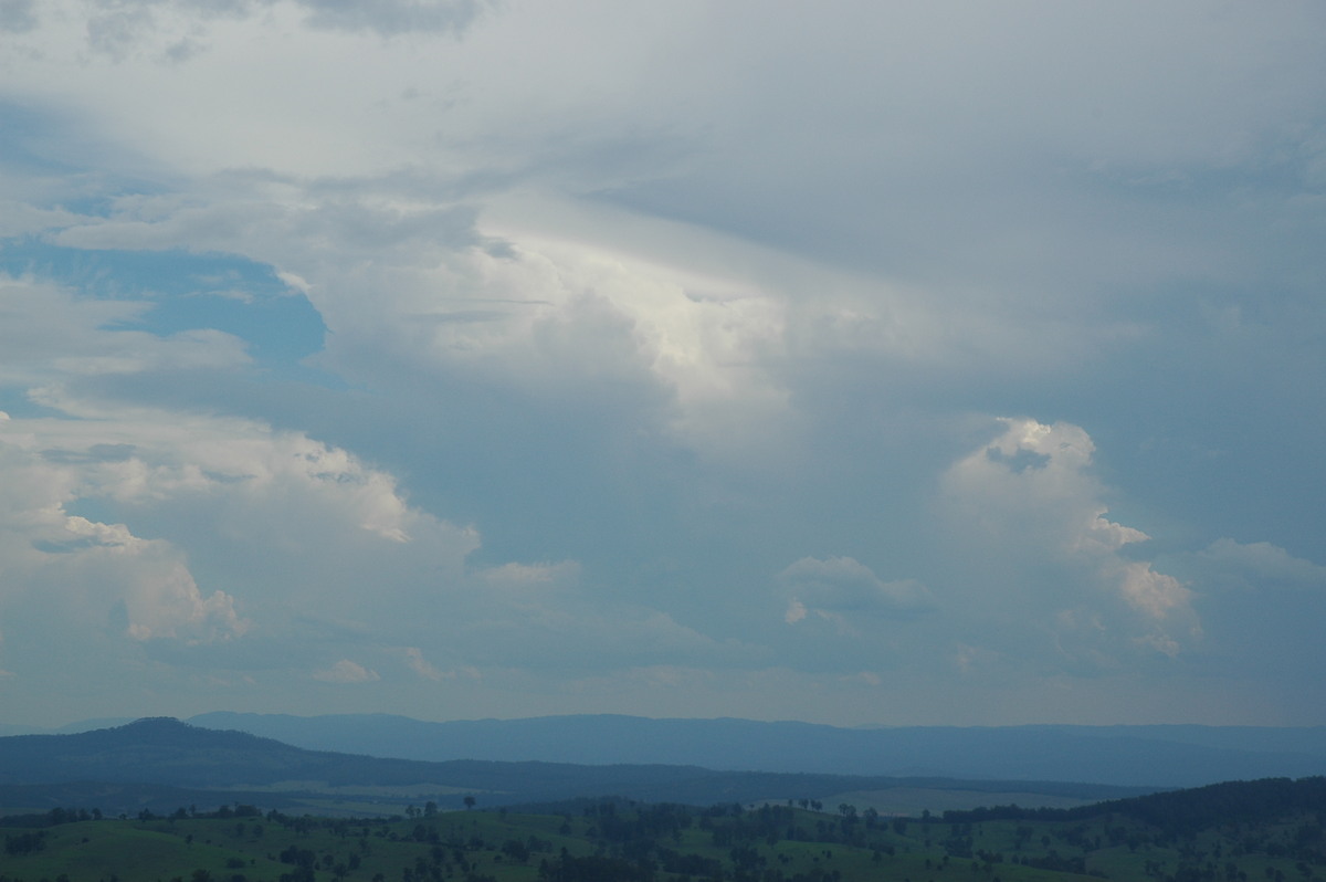 thunderstorm cumulonimbus_calvus : Mallanganee NSW   24 October 2005