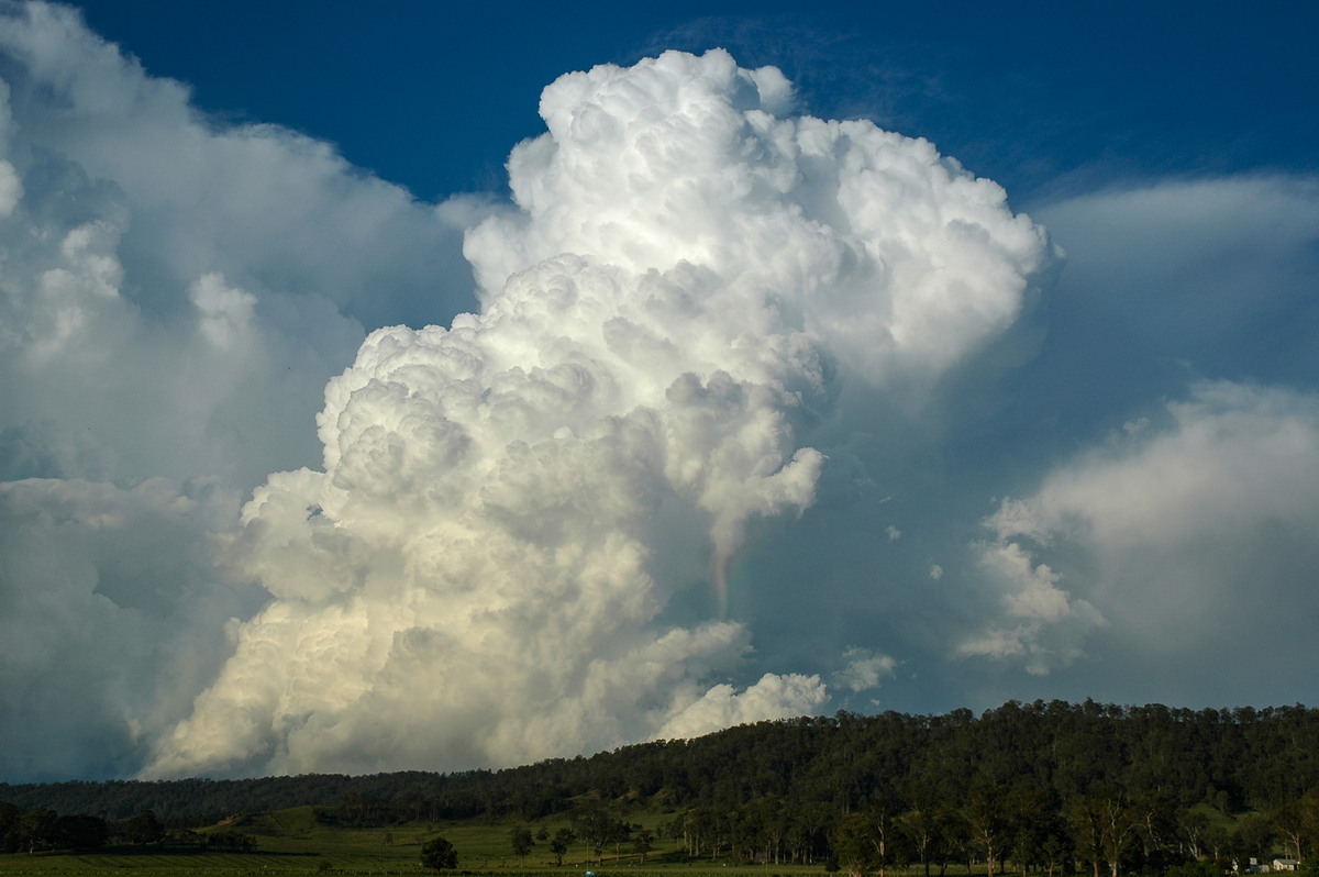 thunderstorm cumulonimbus_incus : Kyogle, NSW   25 October 2005