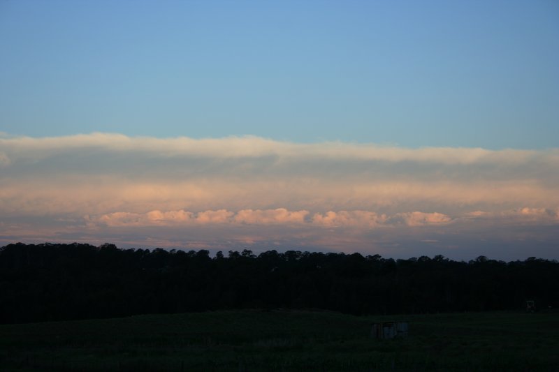 altocumulus castellanus : Schofields, NSW   26 October 2005