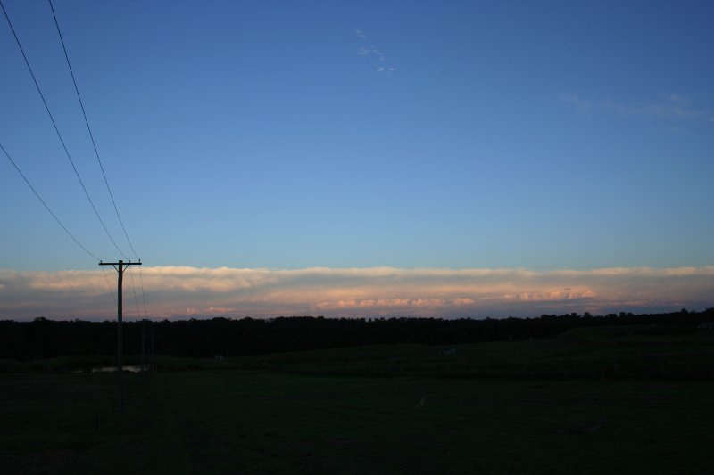 altocumulus castellanus : Schofields, NSW   26 October 2005