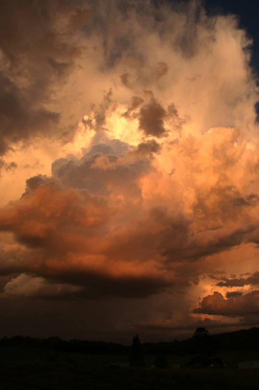 thunderstorm cumulonimbus_incus : Nowendoc, NSW   27 October 2005