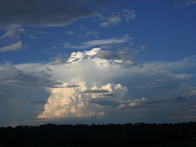 thunderstorm cumulonimbus_incus : Kurmond, NSW   8 November 2005