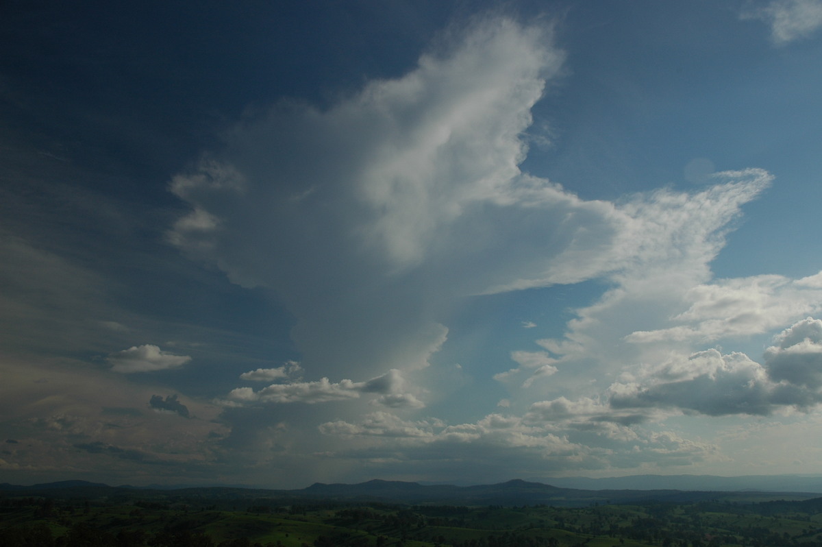 thunderstorm cumulonimbus_incus : Mallanganee NSW   9 November 2005