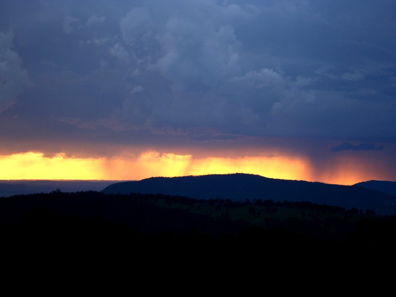 sunset sunset_pictures : Mt Lambie, NSW   22 November 2005