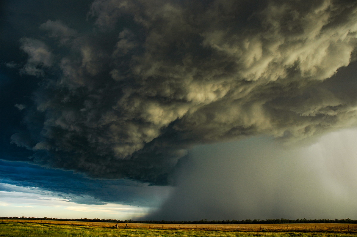 cumulonimbus thunderstorm_base : Collarenabri, NSW   26 November 2005