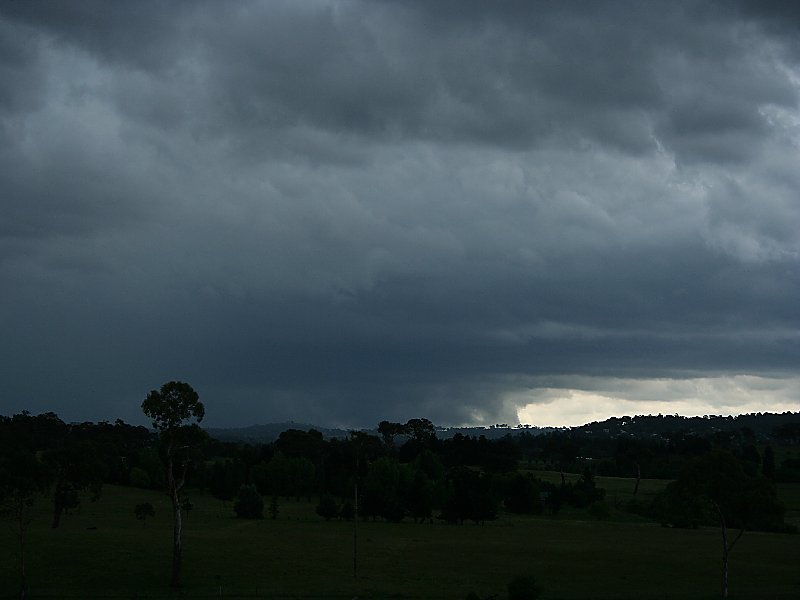 cumulonimbus thunderstorm_base : Armidale, NSW   27 November 2005