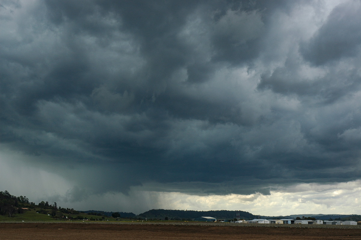 wallcloud thunderstorm_wall_cloud : Lismore, NSW   29 November 2005