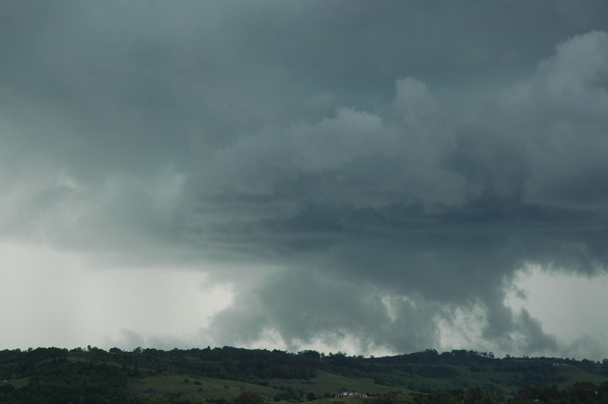 wallcloud thunderstorm_wall_cloud : near Lismore, NSW   29 November 2005