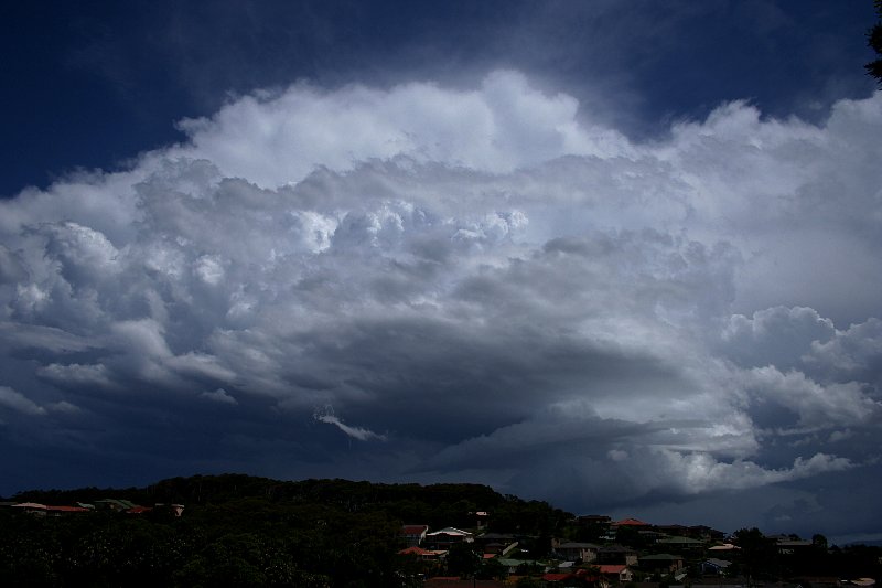 thunderstorm cumulonimbus_incus : Hallidays Point, NSW   17 December 2005