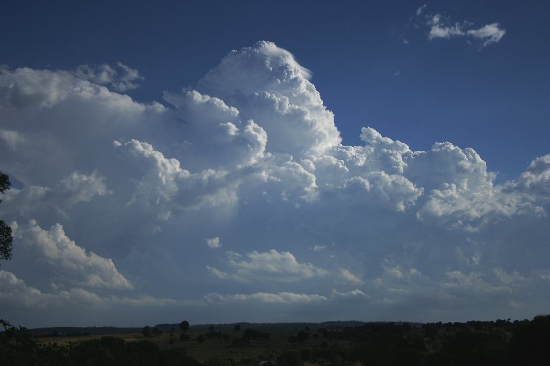 pileus pileus_cap_cloud : near Yarraman, Qld   26 December 2005