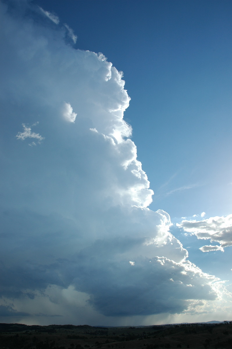 cumulonimbus supercell_thunderstorm : near Yarraman, QLD   26 December 2005