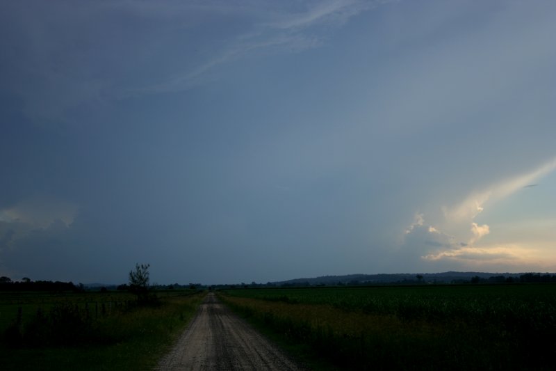 anvil thunderstorm_anvils : Coraki, NSW   27 December 2005