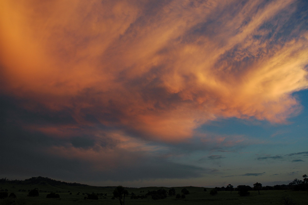 sunset sunset_pictures : near Casino, NSW   27 December 2005