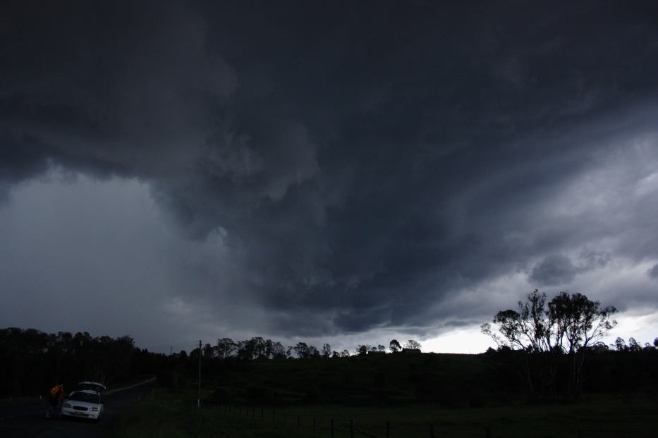 cumulonimbus thunderstorm_base : The Oaks, NSW   17 January 2006