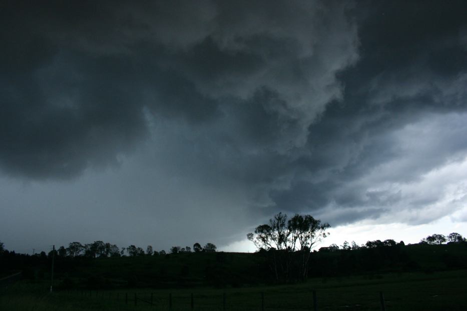 cumulonimbus thunderstorm_base : The Oaks, NSW   17 January 2006