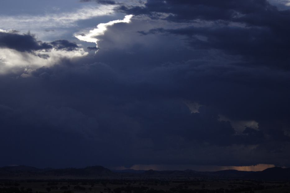 thunderstorm cumulonimbus_incus : Gulgong, NSW   16 February 2006