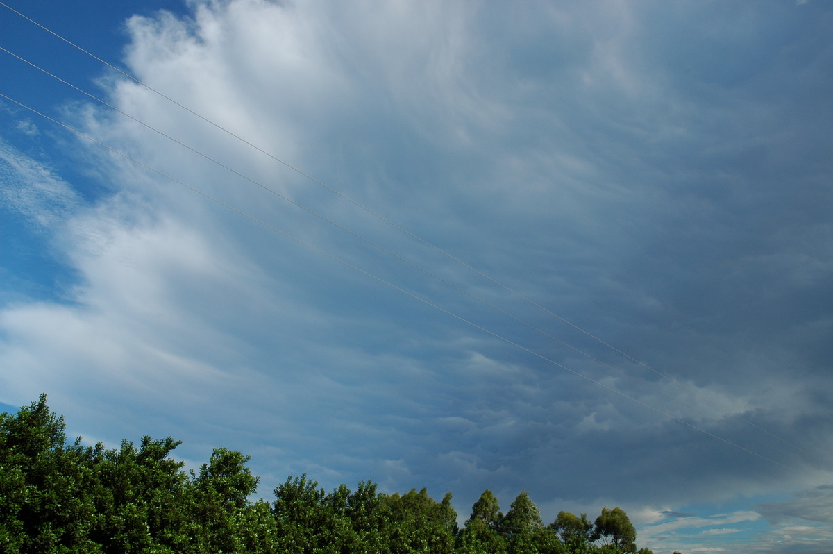 anvil thunderstorm_anvils : Tregeagle, NSW   17 February 2006