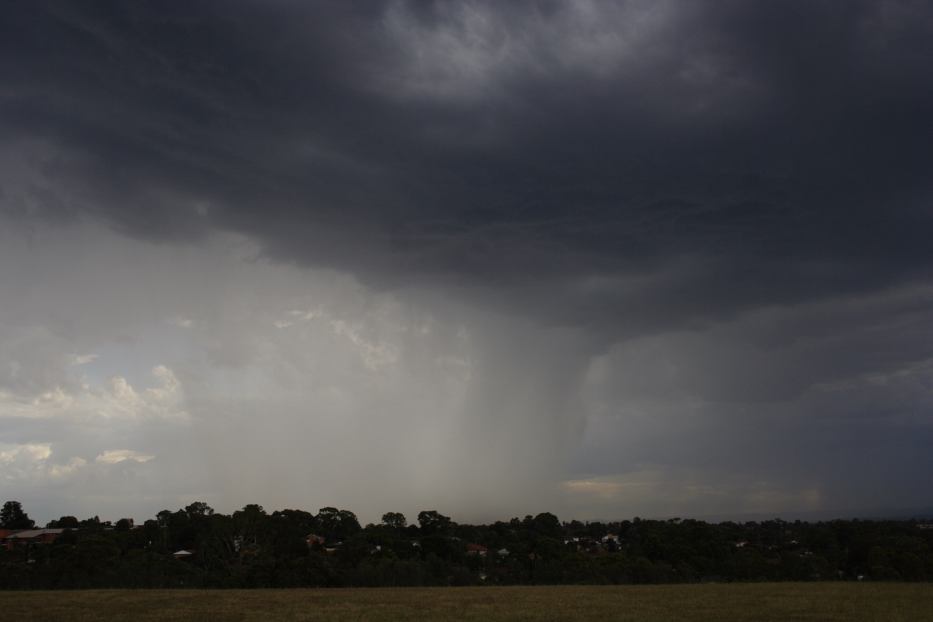 cumulonimbus thunderstorm_base : Rooty Hill, NSW   18 February 2006