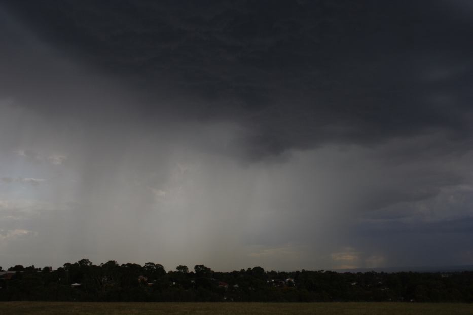 cumulonimbus thunderstorm_base : Rooty Hill, NSW   18 February 2006